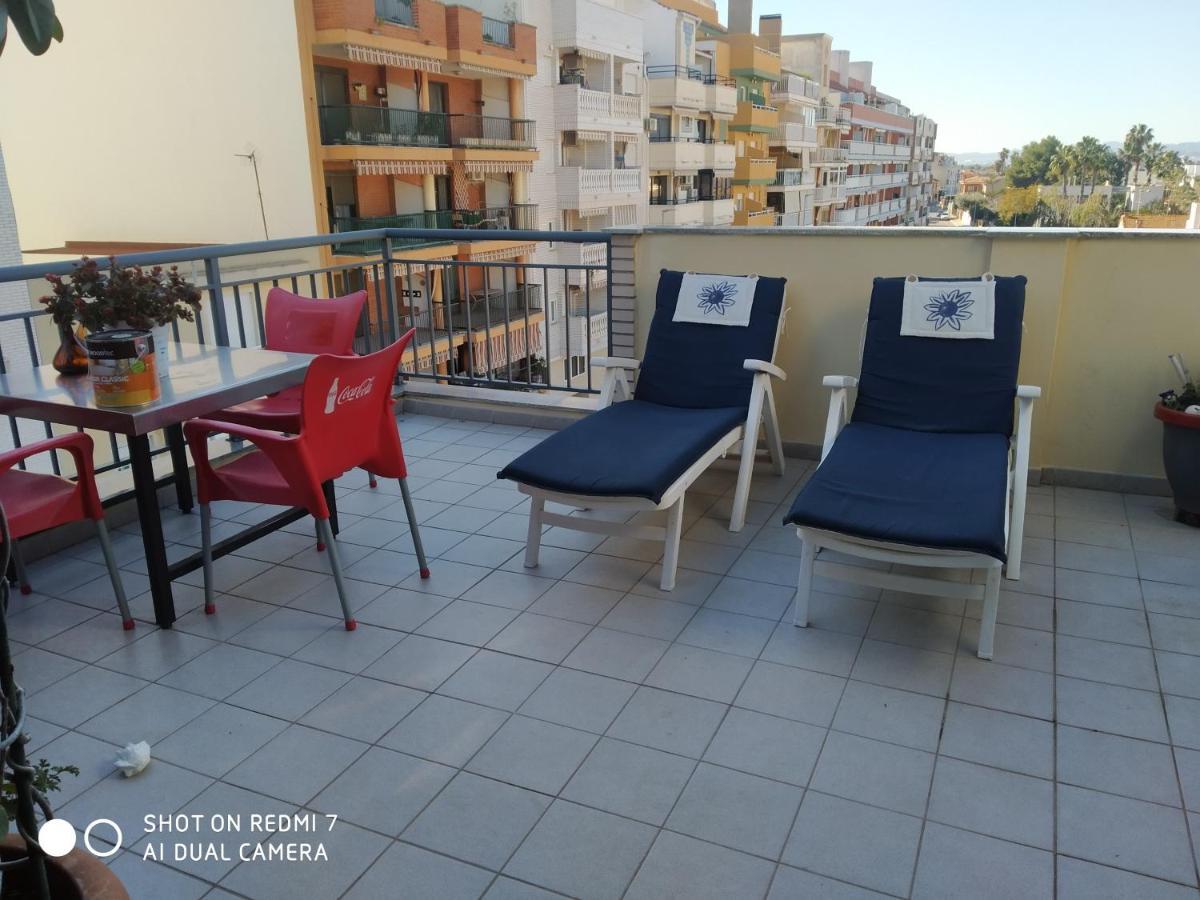 Habitacion Familiar En Un Atico Con Gran Terraza Y,Cocina ,En La Playa ブリアナ エクステリア 写真