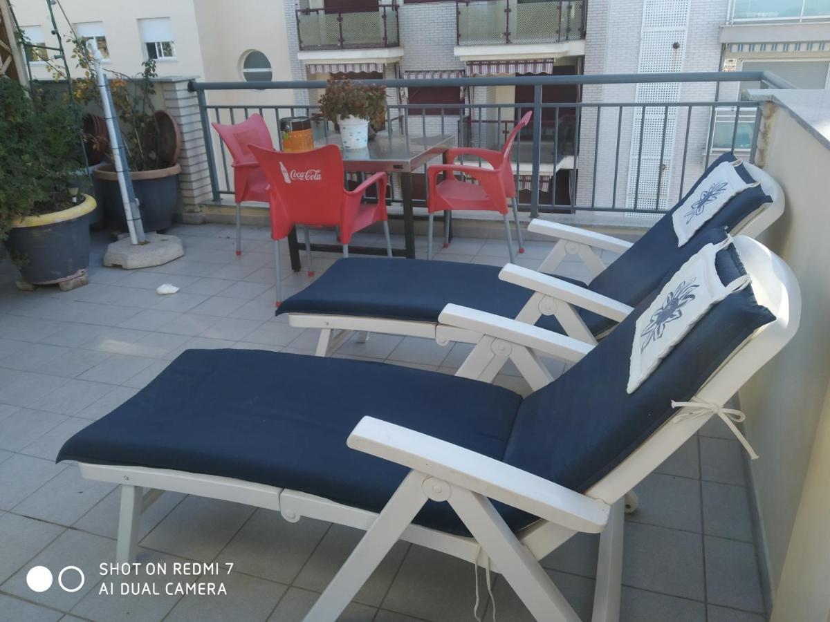 Habitacion Familiar En Un Atico Con Gran Terraza Y,Cocina ,En La Playa ブリアナ エクステリア 写真