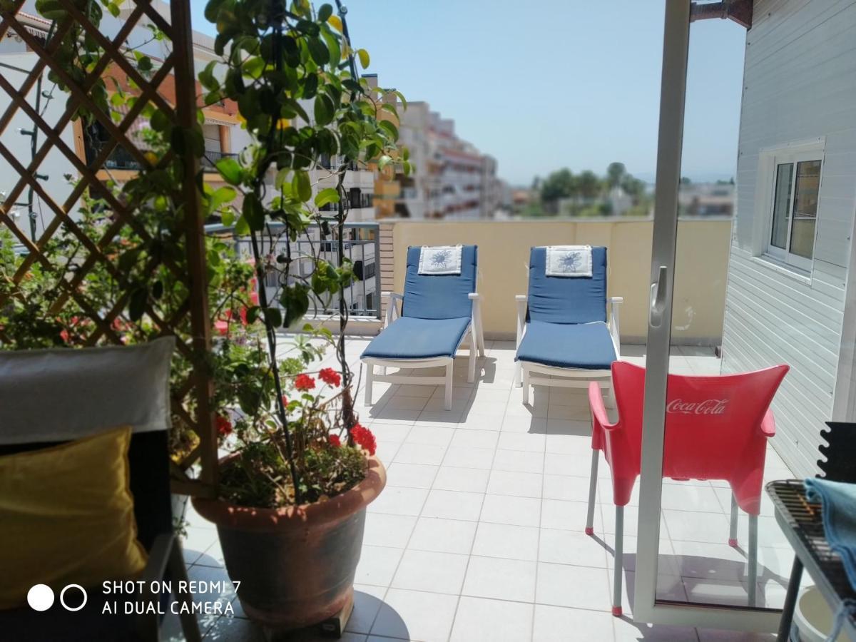 Habitacion Familiar En Un Atico Con Gran Terraza Y,Cocina ,En La Playa ブリアナ エクステリア 写真