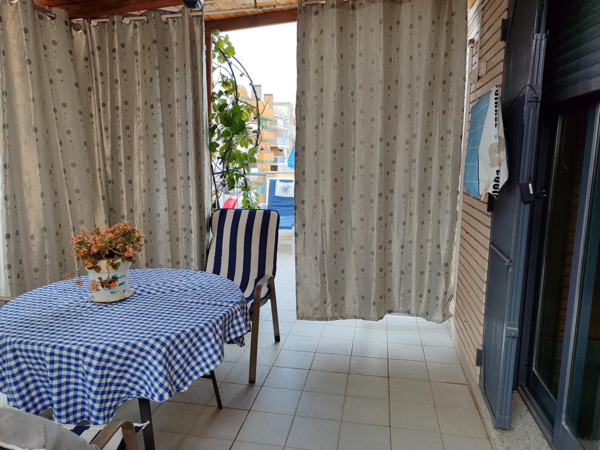 Habitacion Familiar En Un Atico Con Gran Terraza Y,Cocina ,En La Playa ブリアナ エクステリア 写真